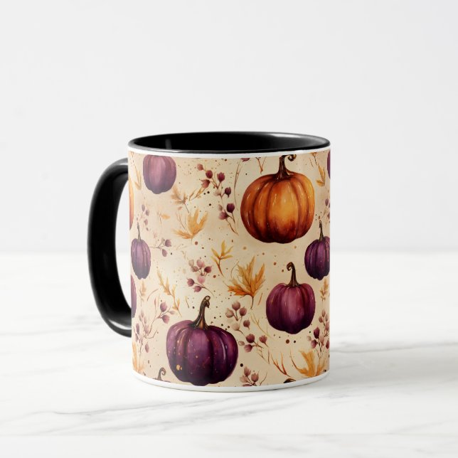 Taza Calabazas de parche de calabaza de Acción de Graci (Anverso izquierdo)