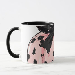 Taza Calabazas y arcos de coqueta rosa Mug