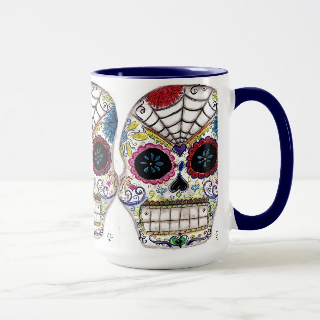 Taza Calavera de azúcar (Derecha)