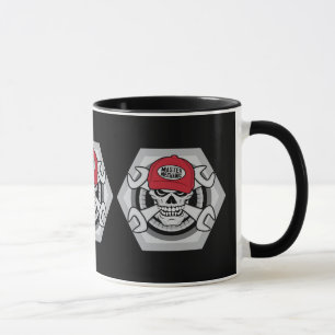 Taza Calavera de Mecánico
