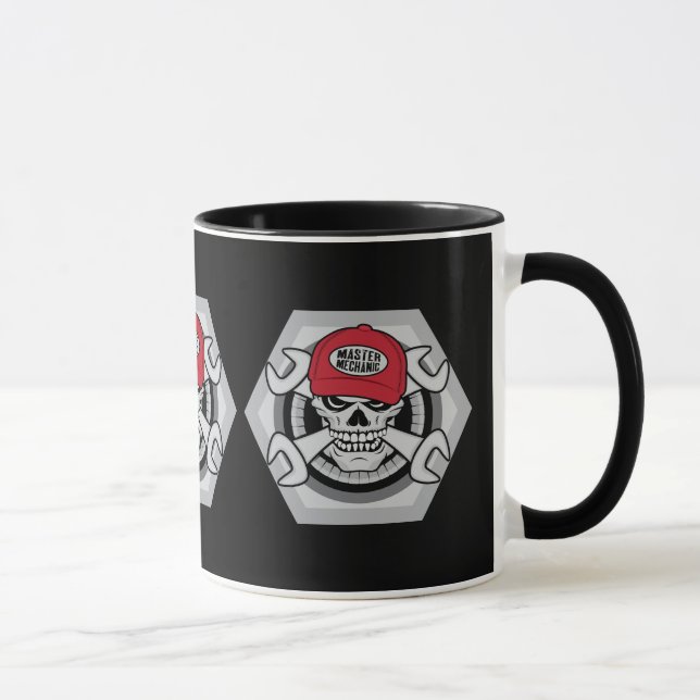 Taza Calavera de Mecánico (Derecha)
