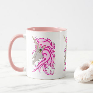Taza Calavera de Unicorn