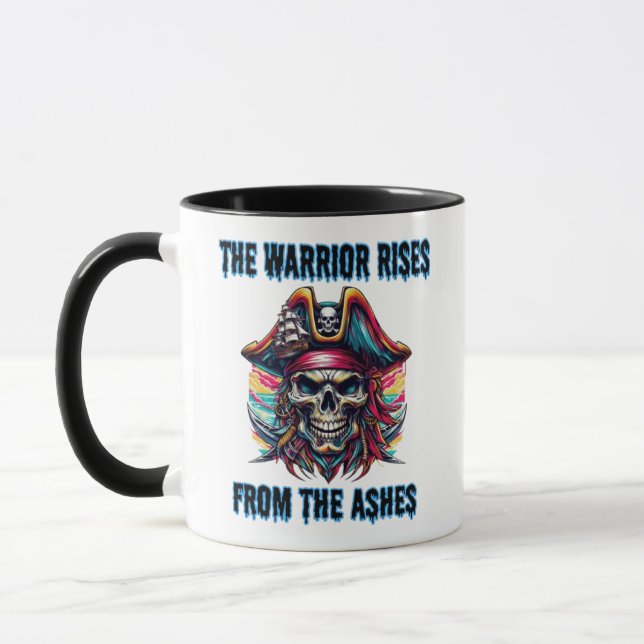 Taza Calavera del Pirata de los Guerreros de la Venganc (Izquierda)