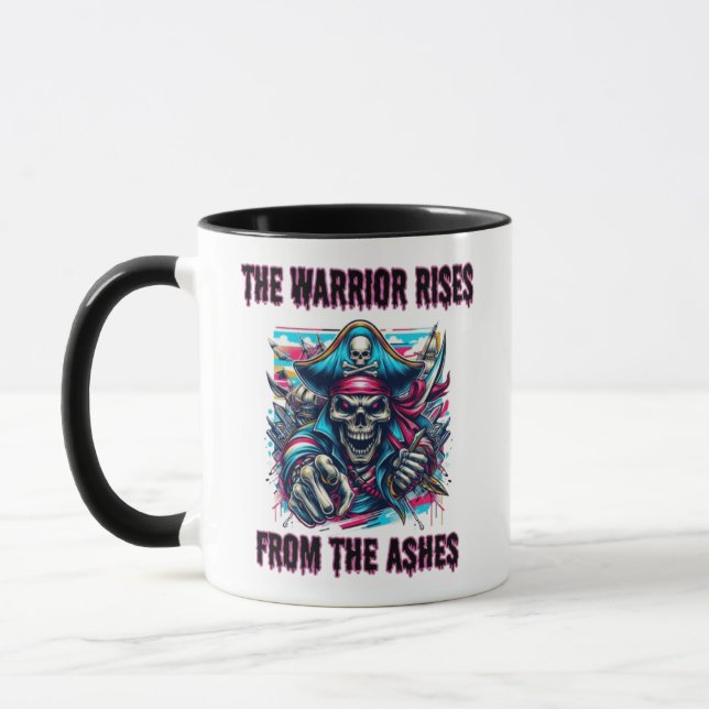 Taza Calavera del Pirata de los Guerreros de la Venganc (Izquierda)
