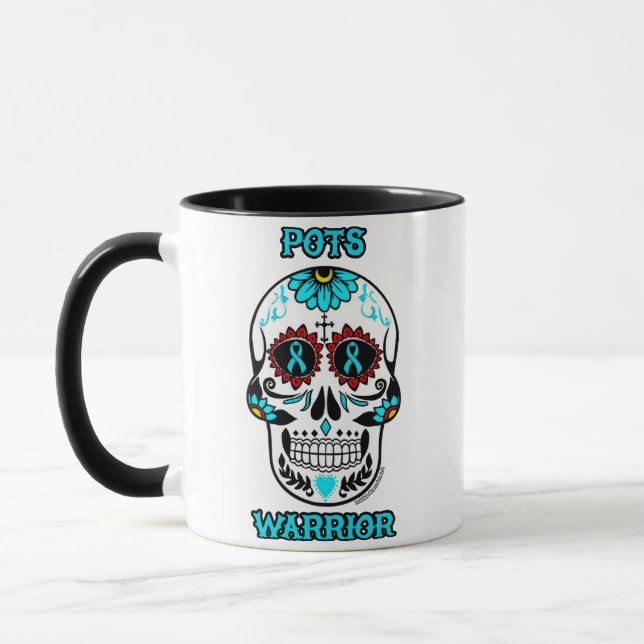 Taza Calavera/Guerrero...POTS (Izquierda)