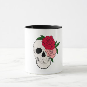 Taza Calavera y Rosas