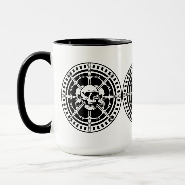 Taza Calaveras con espadas (Izquierda)
