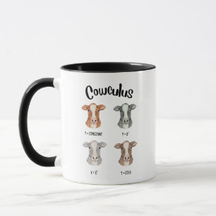 Taza Cálculo Cute Graciosa Matemática Pintura de moda d