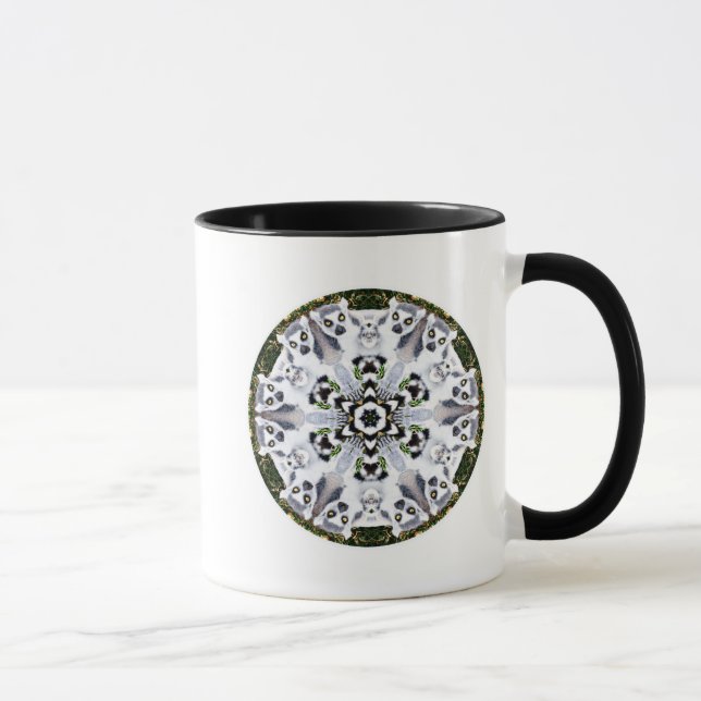 Taza Caleidoscopio del Lemur (Derecha)