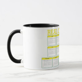 Taza calendario fijo real de 13 meses