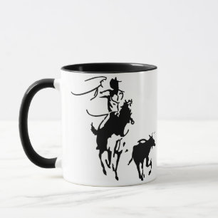 Taza Calf Roping