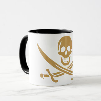 Taza Calico Jack, Pirata Azteca de Oro y Pirata de Cutl