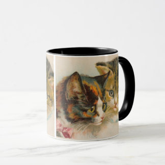 Taza Calico y Tabby Kittens・ H. Maguire