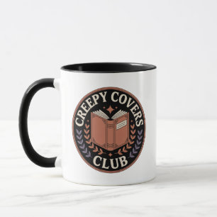Taza Cálido Club de Cuadros Crema
