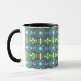 Taza Calidoscopio de la Marea Esmeralda