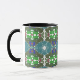 Taza Calidoscopio de Marea Esmeralda