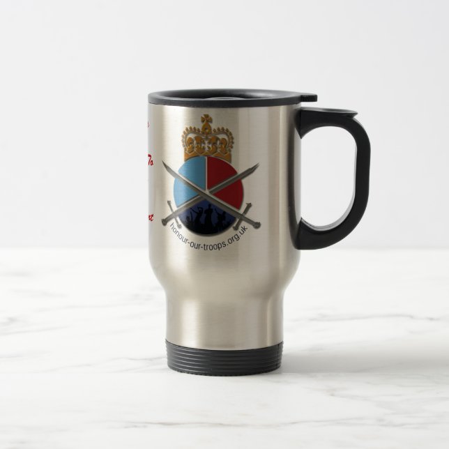 Taza CALIENTE clásica del viaje (Derecha)