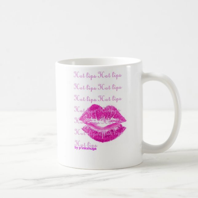 Taza caliente de los labios (Derecha)