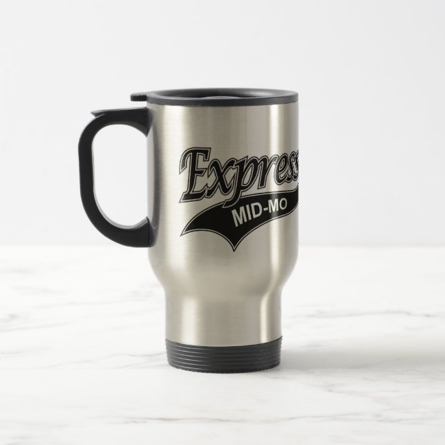 Taza caliente expresa del viaje de la bebida (Izquierda)