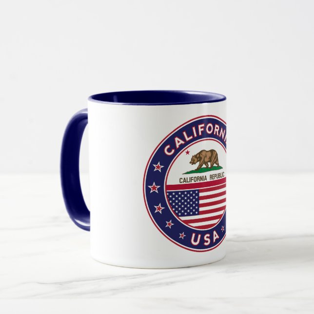 Taza California (Anverso izquierdo)