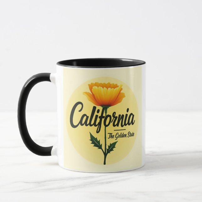 taza = California El Estado Dorado (Izquierda)