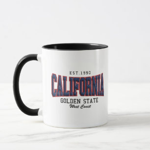 Taza California en 3D