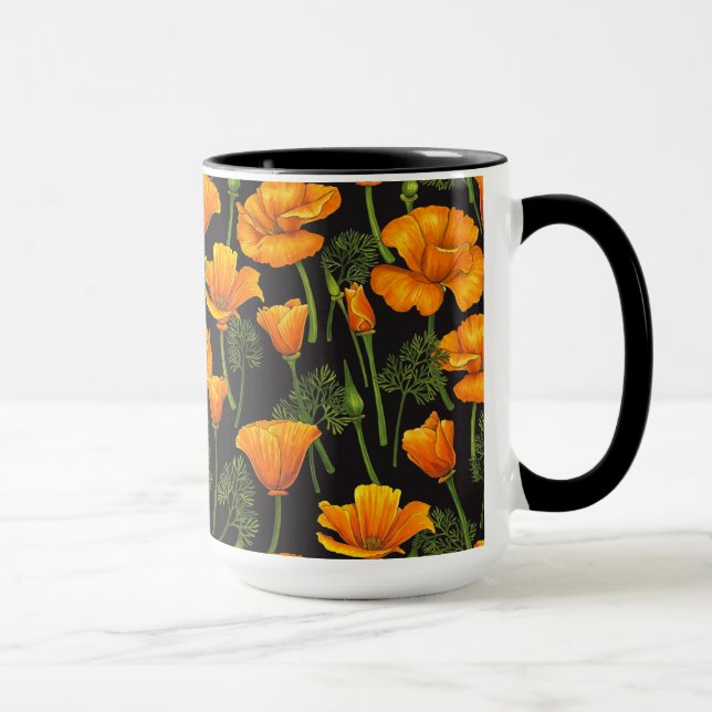 Taza California poppy (Derecha)