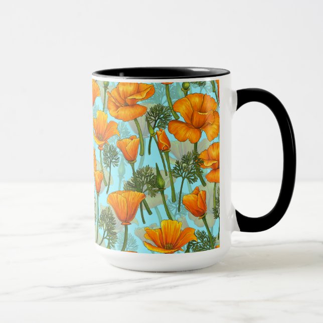 Taza California poppy (Derecha)
