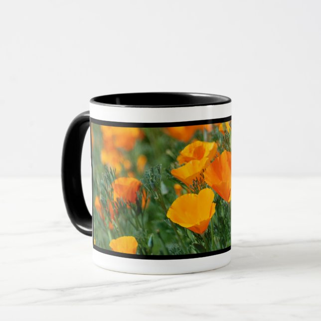 Taza California Poppy Mug (Anverso izquierdo)