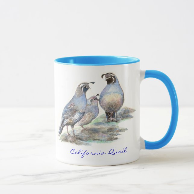 Taza California Quail Mug (Derecha)