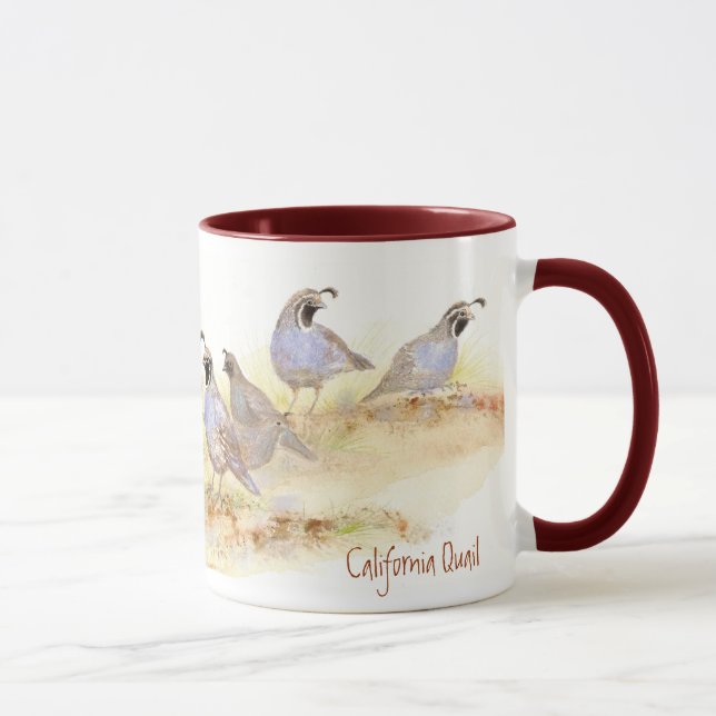 Taza California Quail Mug (Derecha)