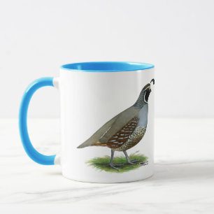 Taza California Valley Quail