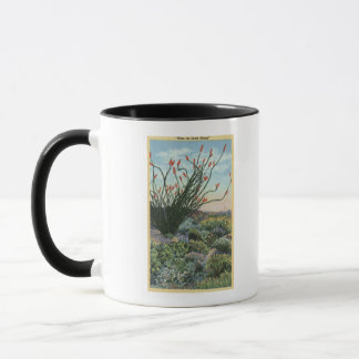 Taza CaliforniaView de Cacti en flor