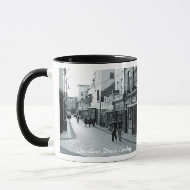 Taza Calle Caroline, Cardiff. (Izquierda)