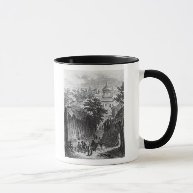 Taza Calle en Urga (Derecha)