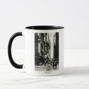 Taza Calle Nassau, Nueva York, 1905