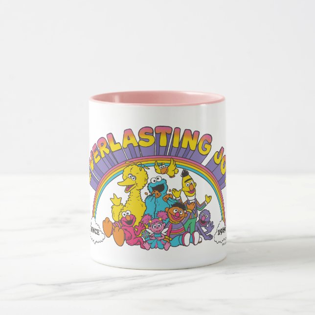 Taza Calle Sésamo | Alegría Eterna desde 1969 (Centro)