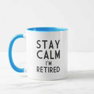 Taza Calma de la estancia me retiran