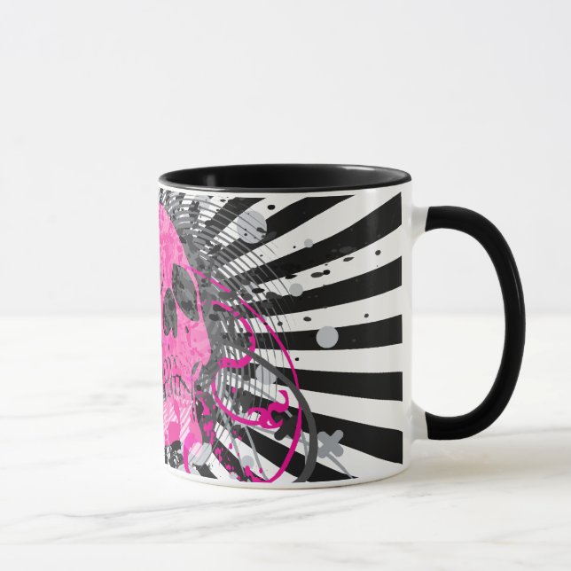 Taza calumnias. con burbujas. (Derecha)