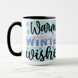 Taza Calurosos deseos de invierno