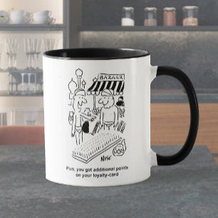 Taza Cama divertida de uñas mercado indio de Bazar Dos-