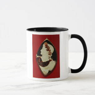 Taza Camafeo de Sardonyx que lleva el perfil de