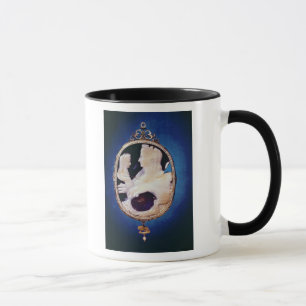 Taza Camafeo de Sardonyx que lleva el perfil de Livia