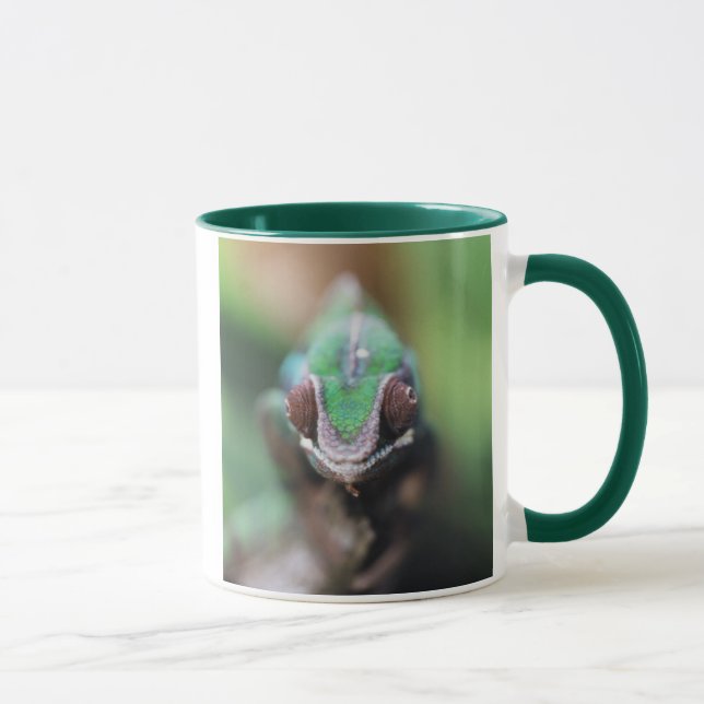 Taza Camaleón pantera de Madagascar con barra roja (Derecha)