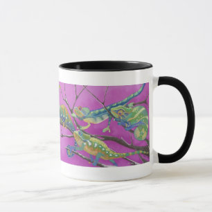Taza Camaleones, lagartos