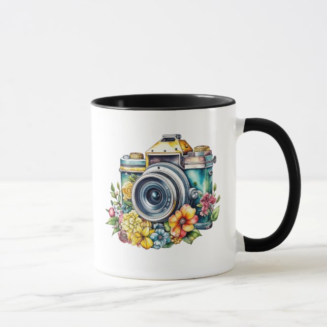 Taza Cámaras de bonito | Arte Retro Ai (Derecha)