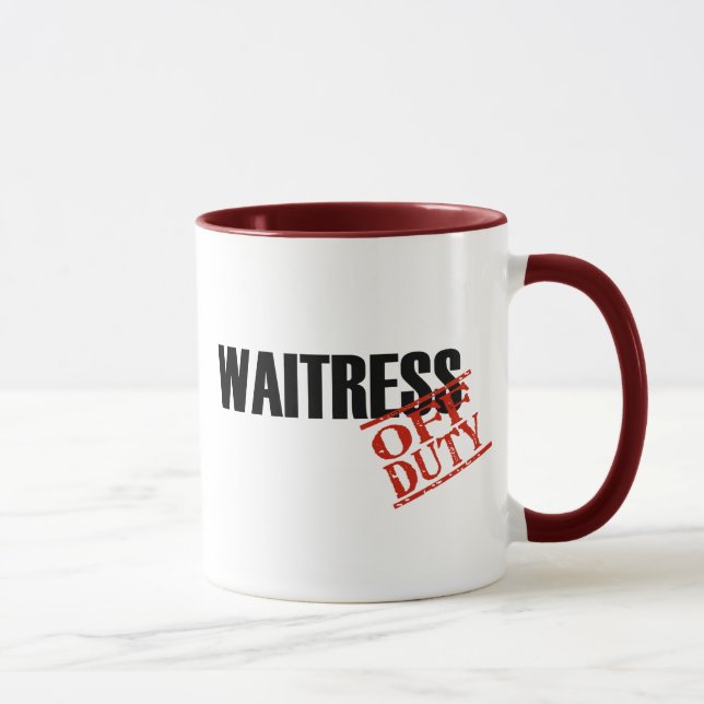 Taza Camarera fuera de servicio (Derecha)