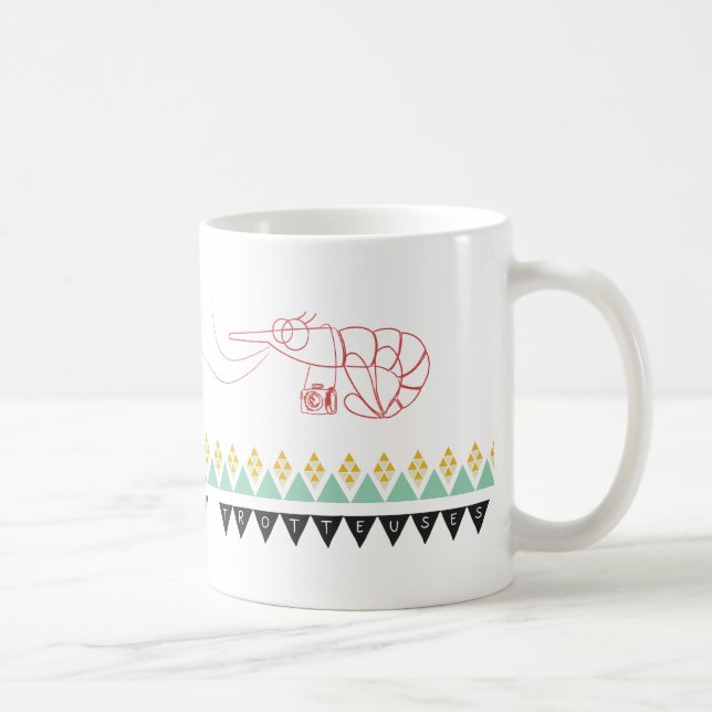 Taza Camarones trotones (Derecha)