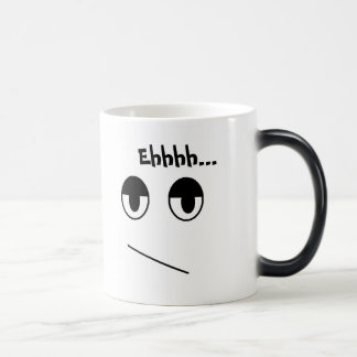 Taza cambiante de la temperatura de Ehhh
