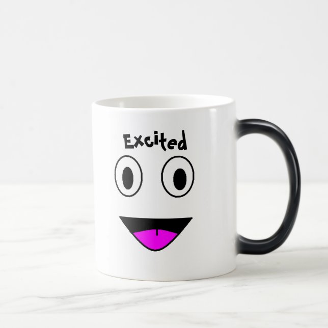 Taza cambiante de la temperatura emocionada (Derecha)